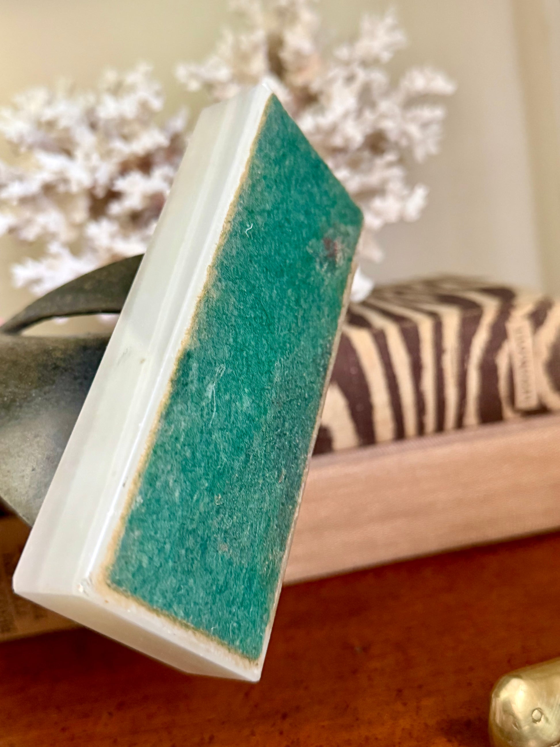 Brass Sailboat on Marble