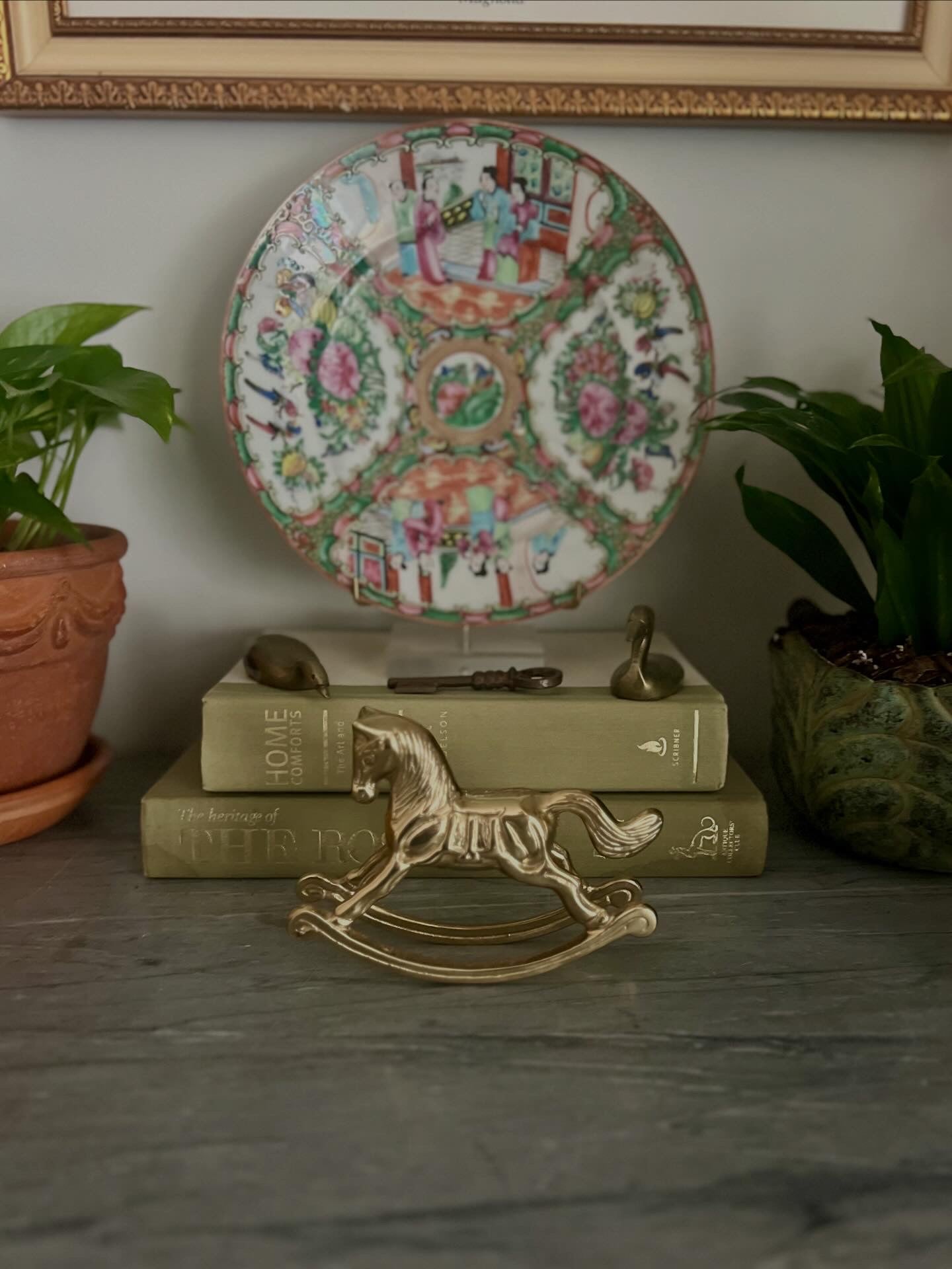 Solid Brass Rocking Horse