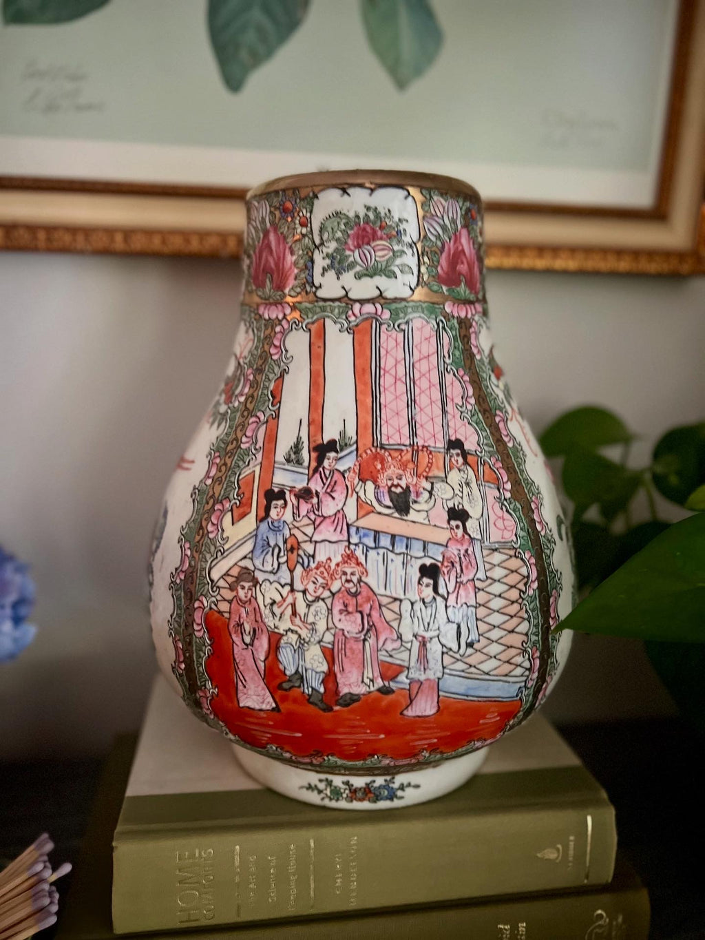 Rose Medallion Vase