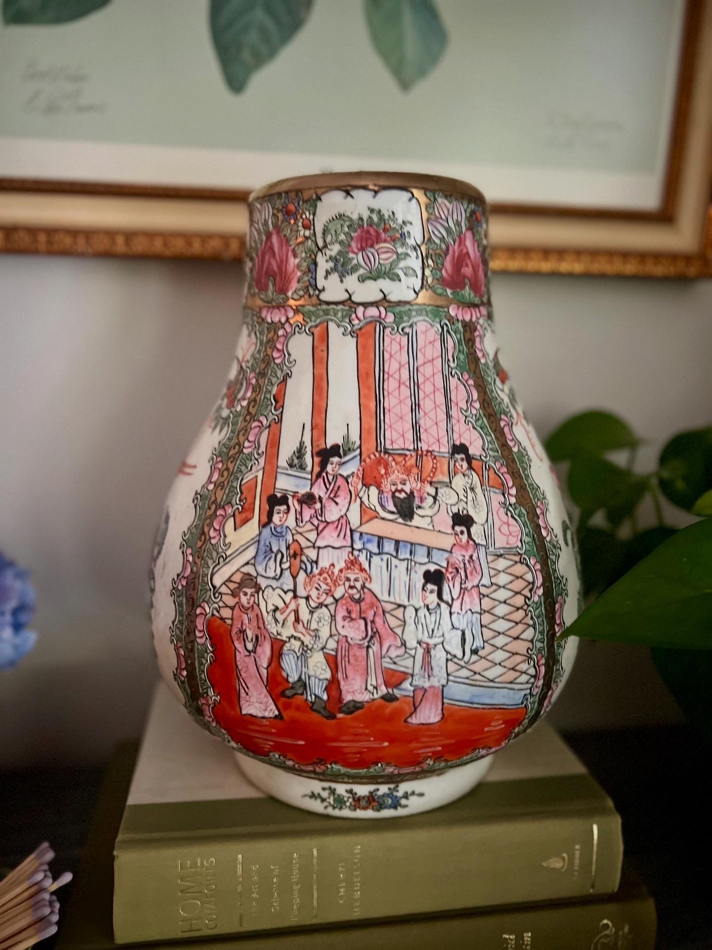 Rose Medallion Vase