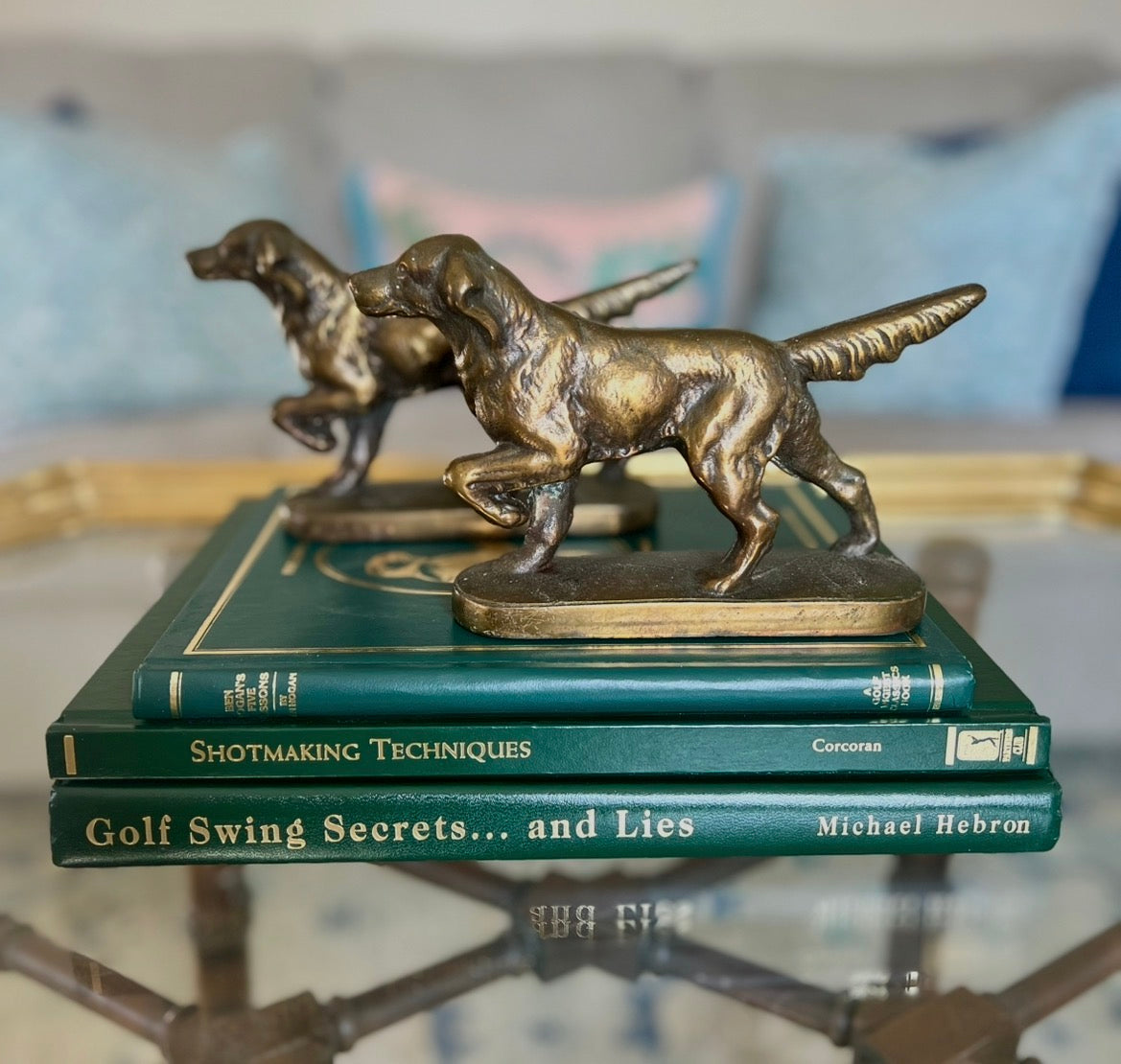 Irish Setter Bookends