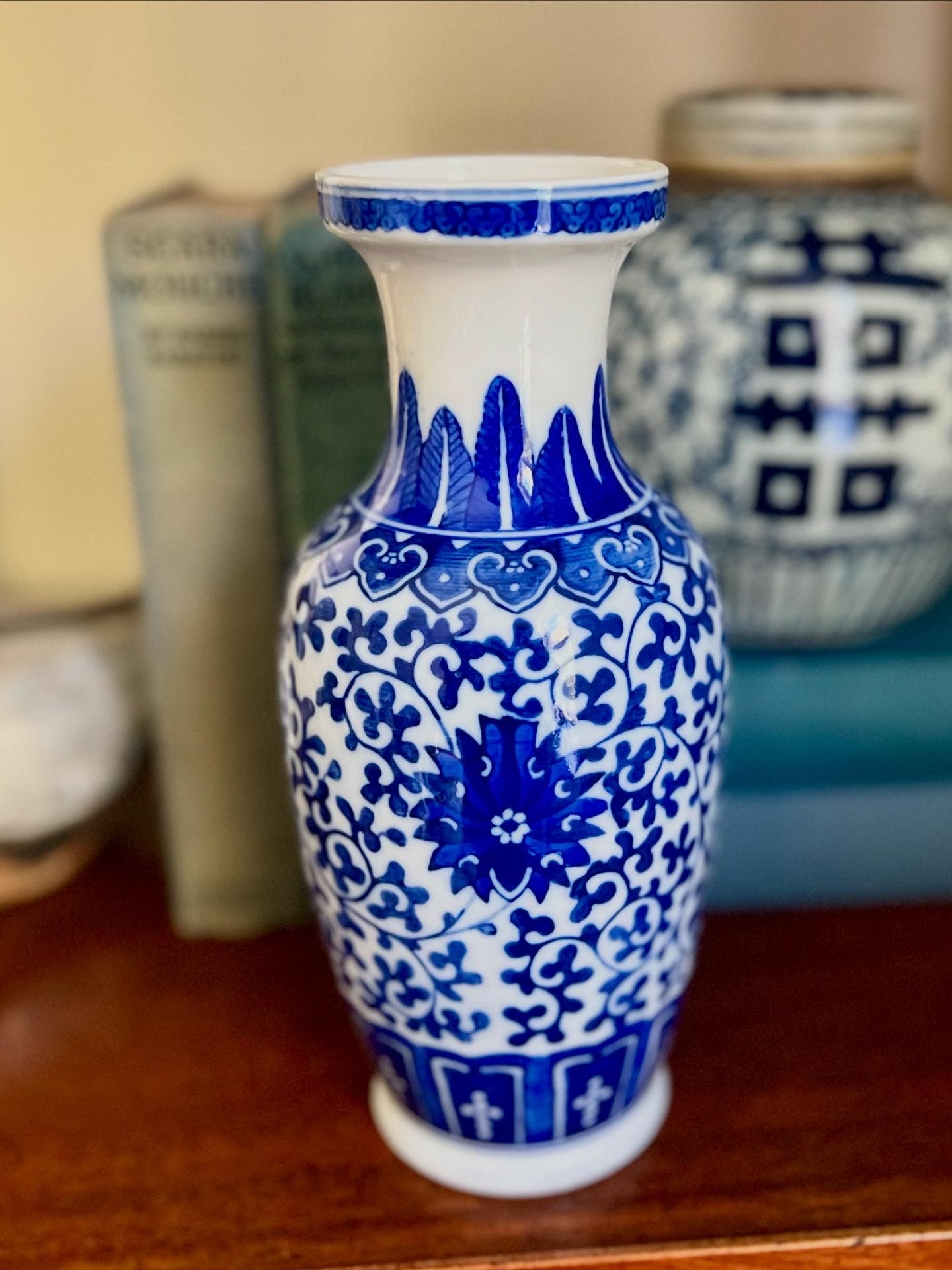 Blue and White Vase