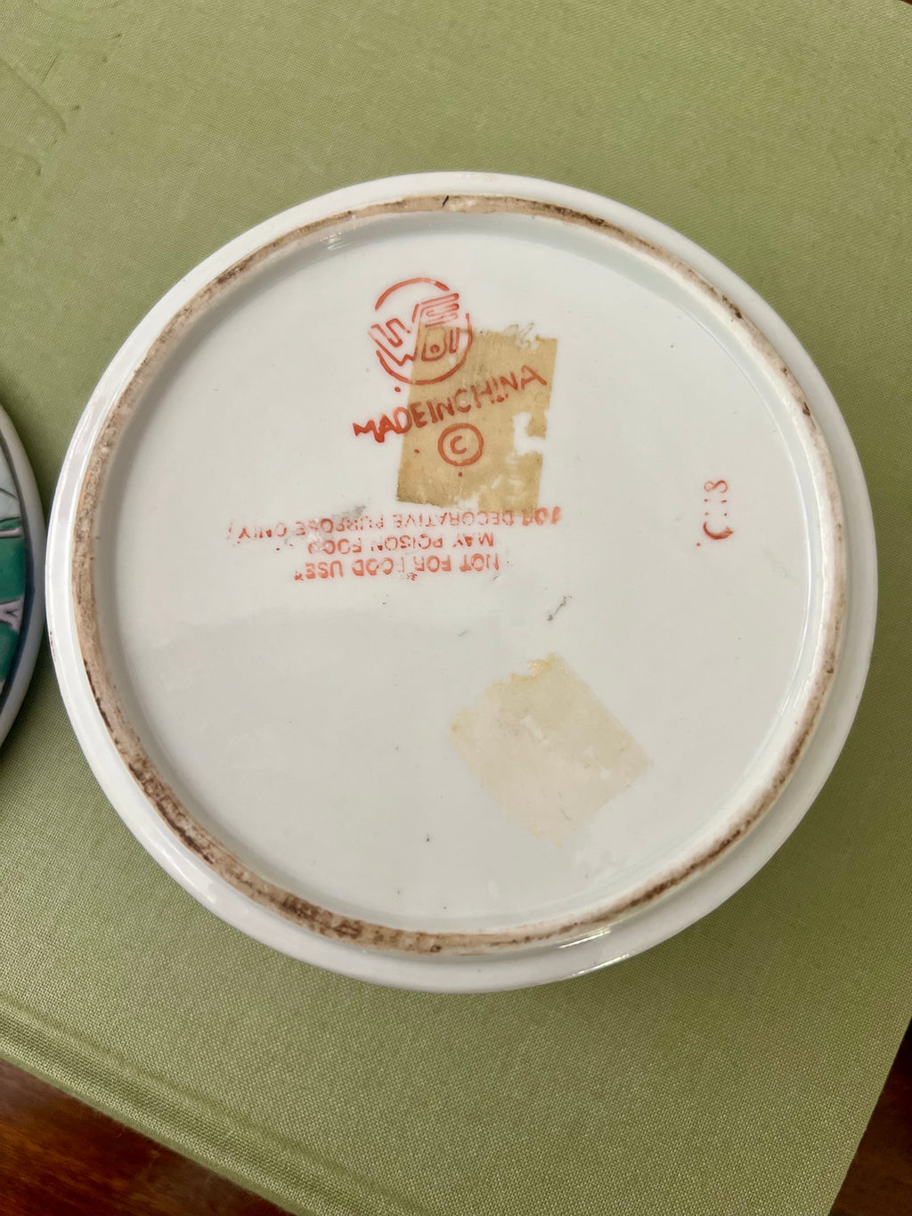 Lidded Chinoiserie Box