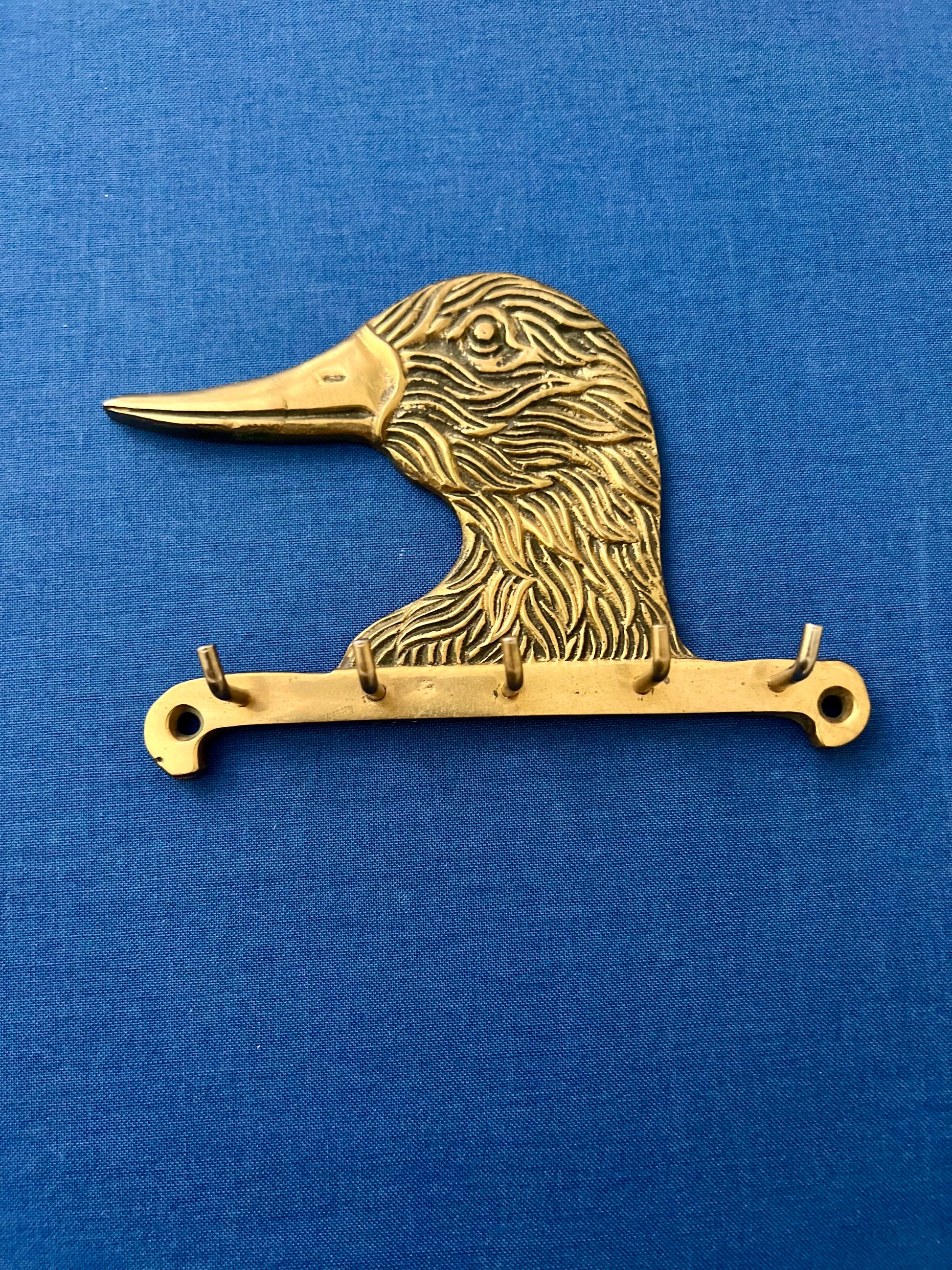 Brass Duck Wall Hook