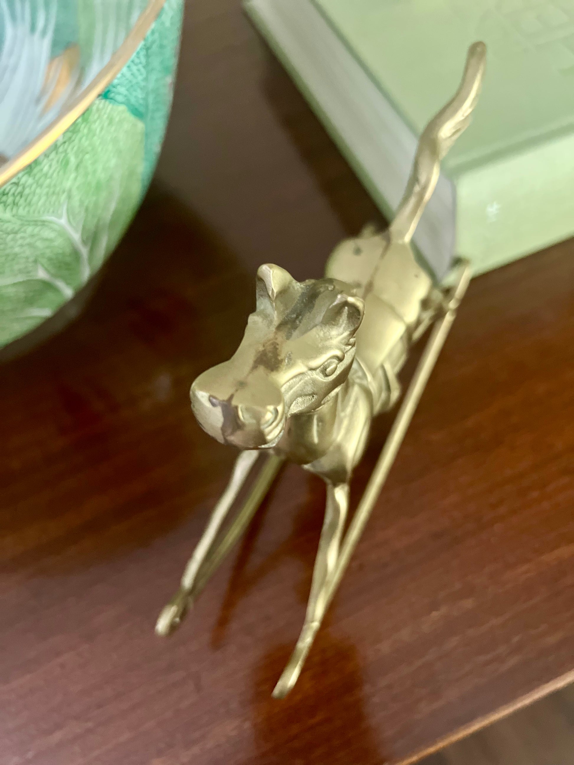 Brass Rocking Horse