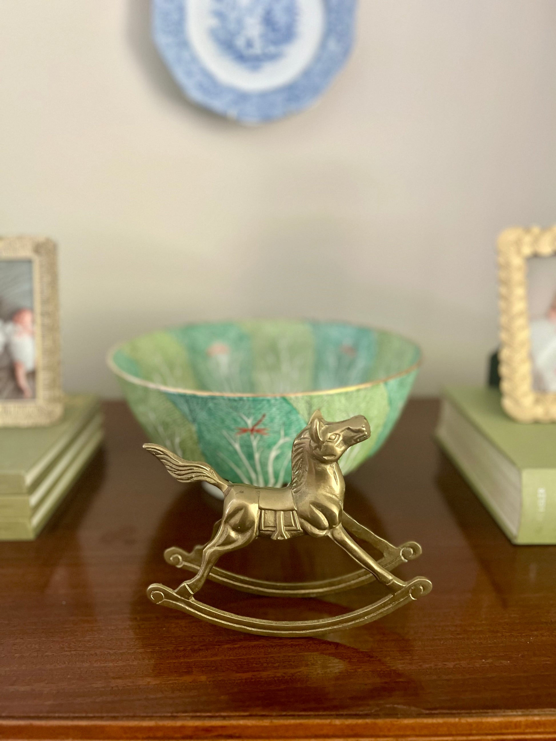 Brass Rocking Horse