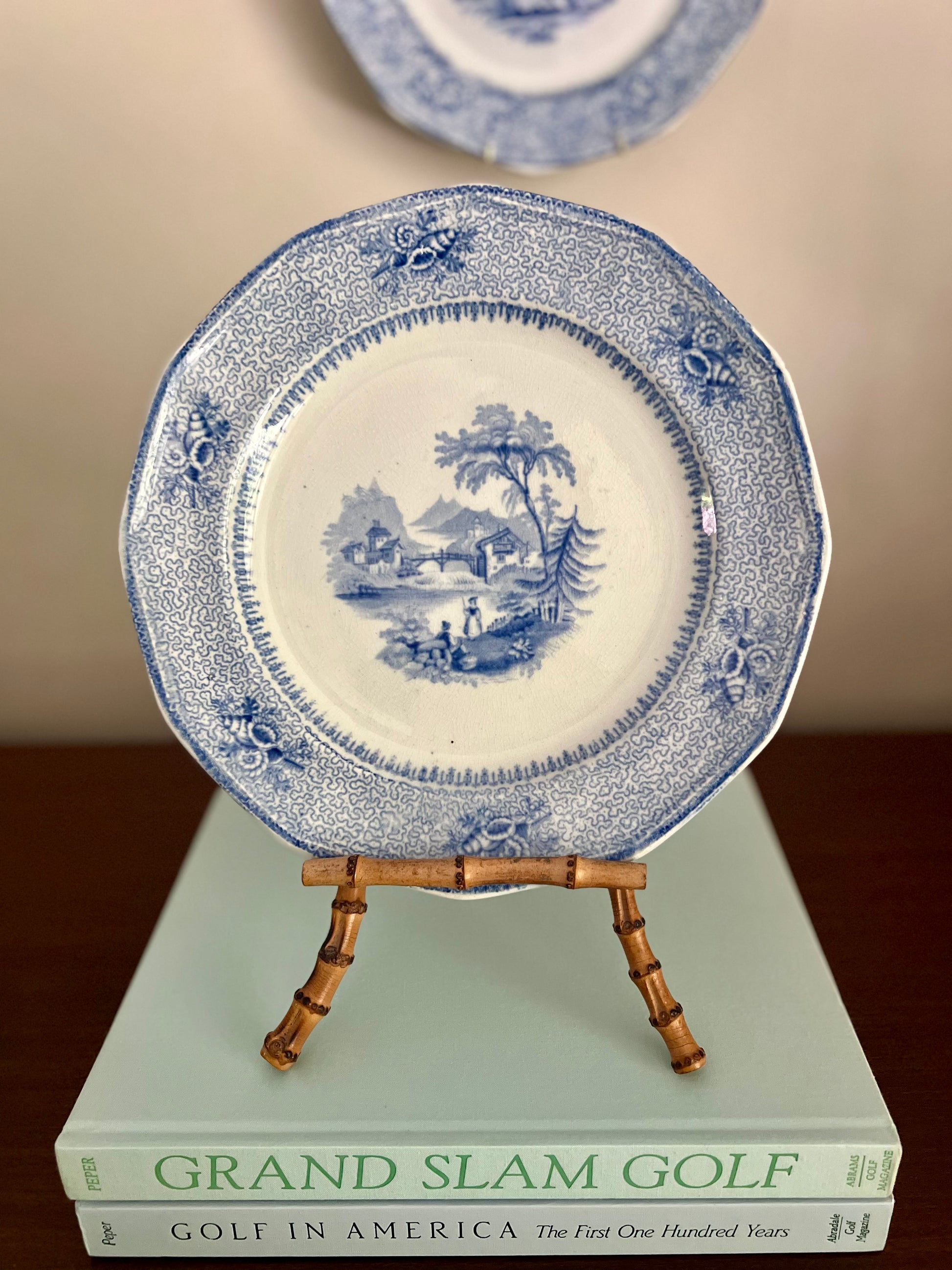Antique Transferware 12" Plate