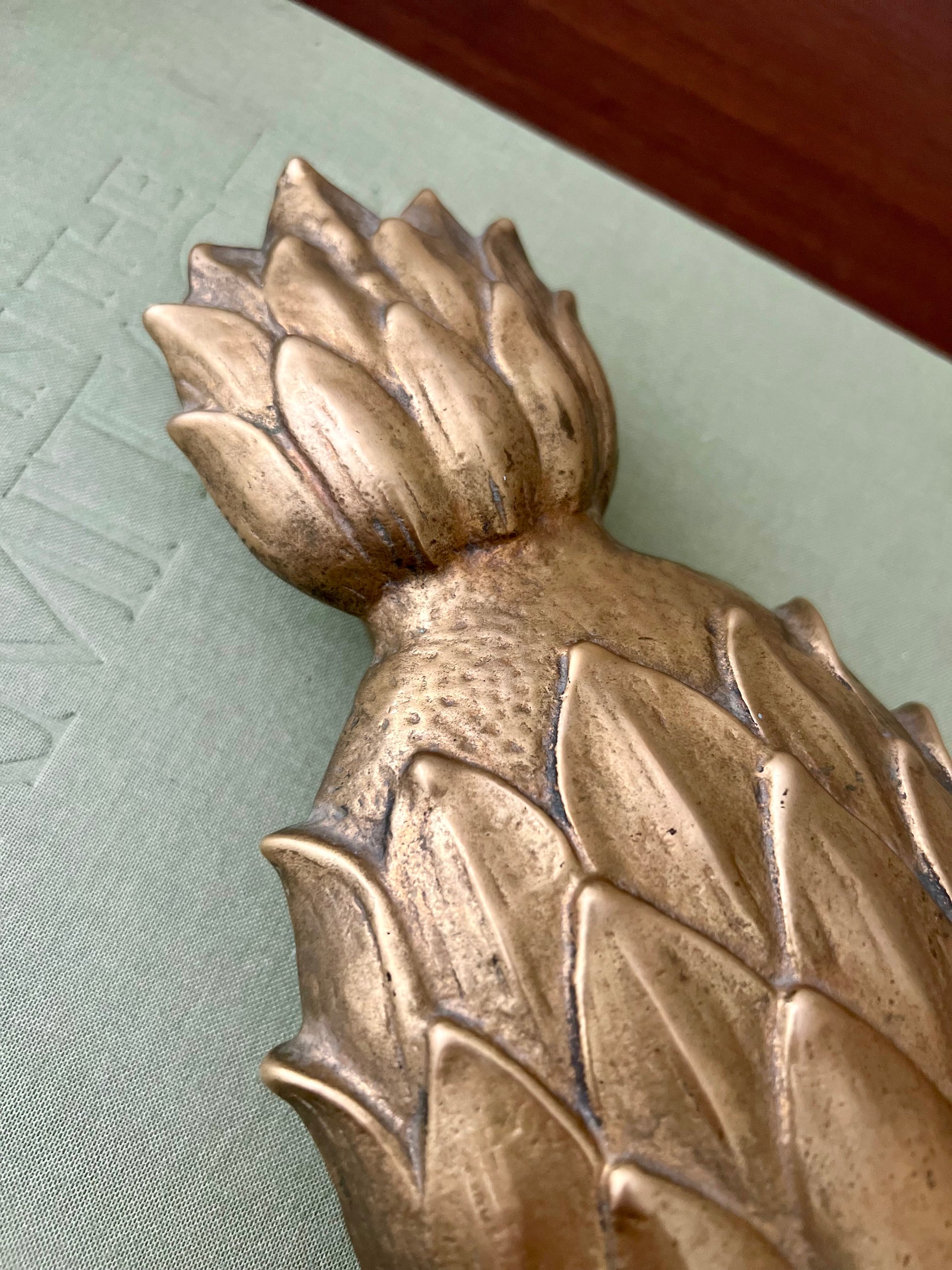 Brass Pineapple Door Knocker