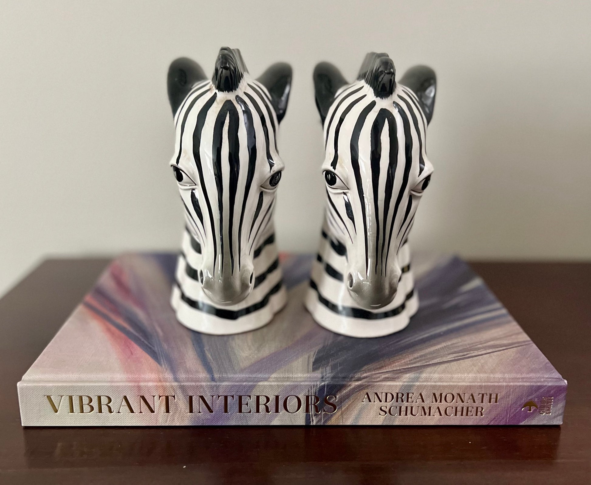 Zebra Bookends