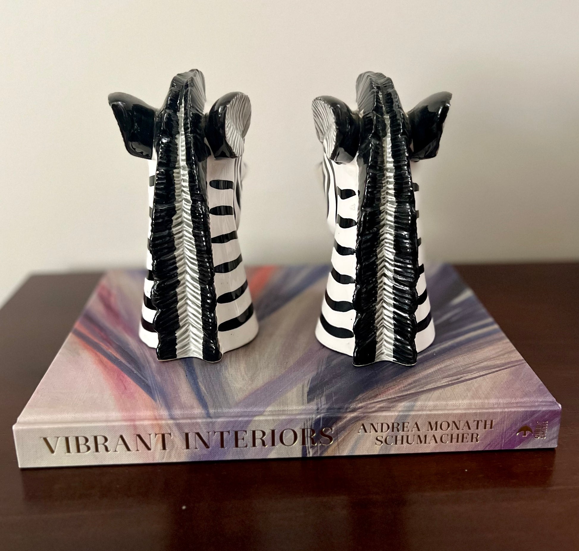 Zebra Bookends