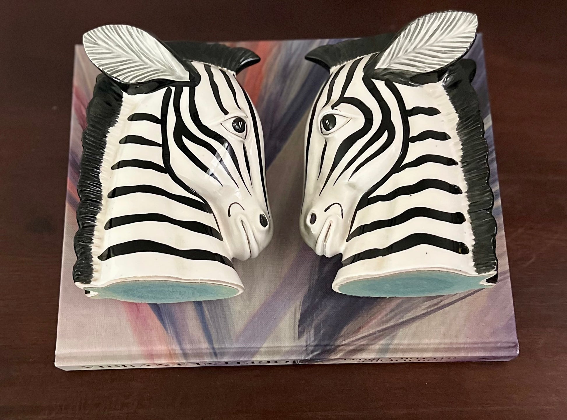 Zebra Bookends